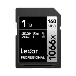 Lexar? Professional 1066x microSDXC? UHS-I Cards SILVER Seri