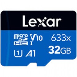 32GB - Lexar? High-Performance 633x microSDHC?/microSDXC? UH