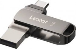 64GB - Lexar JumpDrive Dual Drive D300 USB 3.2 Gen 1 Type-C
