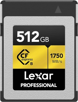 512GB - Lexar? Professional CFexpress? Type B Card GOLD Seri