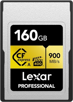 160GB - Lexar? Professional CFexpress? Type A Card GOLD Seri