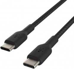 Belkin Braided USB-C to USB-C Cable1M BLK