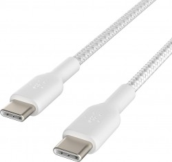 Belkin Braided USB-C to USB-C Cable1M WHT