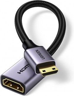 Ugreen Mini HDMI male to HDMI female adpter cable HD107-2013