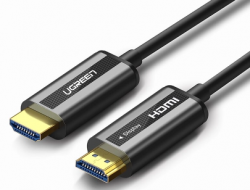 Ugreen HDMI 2.0 Zinc Alloy Optical Fibre cable, True 4K, 80m