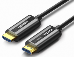 Ugreen HDMI 2.0 Zinc Alloy Optical Fibre cable, True 4K, 50m