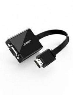 Ugreen HDMI Male To VGA Female + Audio + Micro USB converter