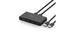 Ugreen USB 3.0 2 in 4 out Sharing Switch, bundle with 2x1.5m