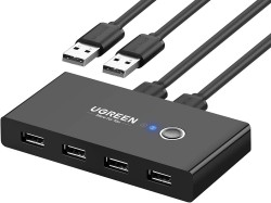 Ugreen USB 2.0 2 in 4 out Sharing Switch  US216-30767