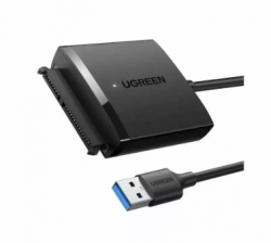 Ugreen USB 3.0 to SATA Adapter Cable, DC12V Jack , 2.5''/3.5