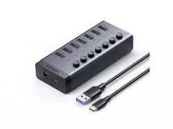 Ugreen USB 3.0 and USB C 7-port Data/Charge Hub with BC 1.2
