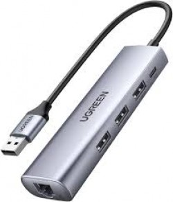 Ugreen USB 3.0 Hub Ethernet Adapter 10/100/1000 Gigabit Netw