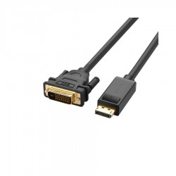 Ugreen DP Male to DVI Female adapter cable 15cm DP106-20405