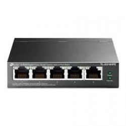 TP-LINK 5-PORT EASY SMART SWITCH WITH 4-PORT POE TL-SG105PE