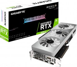 Gigabyte RTX3080Ti Vision OC 12GB PCIe4 GDDR6X RGB | GV-N308