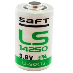 SAFT 14250 3.6V 1/2AA LITHIUM BATTERY