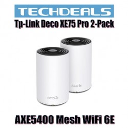 Tp-Link Deco XE75 Pro AXE5400 Mesh WiFi 6E - 2pack