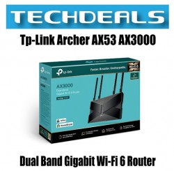 Tp-Link Archer AX53 AX3000 Dual Band Gigabit Wi-Fi 6 Router