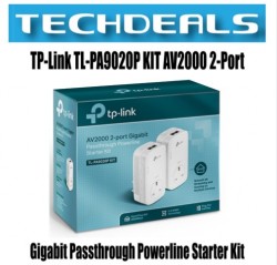 Tp-Link TL-PA9020P KIT AV2000 Powerline Starter Kit with AC