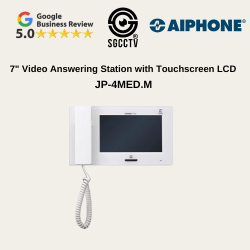 7" VIDEO ANSWERING STATION JP-4MED TOUCHSCREEN LCD