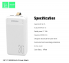 VDENMENV FAST CHARGE 30000MAH POWER BANK DP17 (WHITE COLOR)