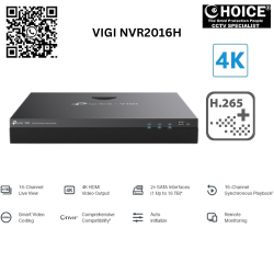 TP-LINK 16CH H.265+ NVR2016H NETWORK VIDEO RECORDER