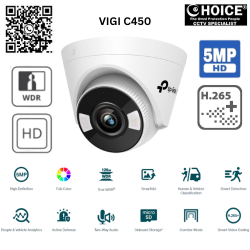 TP-LINK 5MP SUPER-HD C450 FULL-COLOR TURRET NETWORK CAM