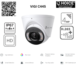 TP-LINK 4MP HD IP67 C445 FULL-COLOR TURRET NETWORK CAM