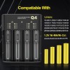 Q4 USB BATTERY CHARGER (18650, 26650, 16650, AA AND MORE)