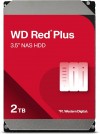 WD Red Plus 3.5" 2TB NAS HDD 64MB 5400RPM SATA (CMR)  WD20EF