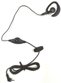 EARPIECE WITH PTT FOR MOTOROLA T6, T8, T62, T80, T82.