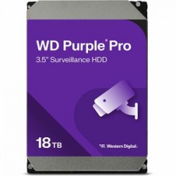 WD Purple Pro 3.5" 18TB Surveillance HDD 512MB 7200RPM SATA 