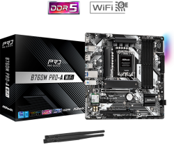 ASRock B760M PRO-A WIFI (DDR5) Motherboard ASR-90-MXBNL0-A0U