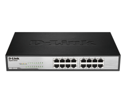 D-link DGS-1016C 16-Port Gigabit Unmanaged Switch (Metal, R