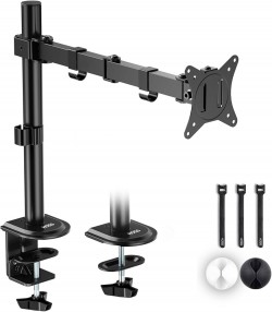 CORBELL Single Monitor Arm/17"-34"/2-9kg/75x75 or 100x100 VE