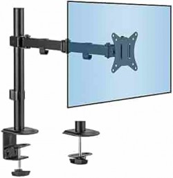 CORBELL Single Monitor Arm/17"-34"/2-9kg/75x75 or 100x100 VE