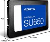 ADATA Ultimate SU650 M.2 512GB (3D NAND | SLC Caching) AD 10