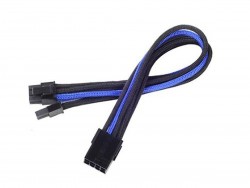 SILVERSTONE PCIE 8P PSU EXT CABLE-BLUE SST-PP07-PCIBA