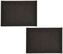 SILVERSTONE 380 x 530 x10 mm wave surface foam pads, 2PCS in