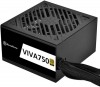 SilverStone VIVA 750W 80 Plus Gold, All Black FLAT Cable Des