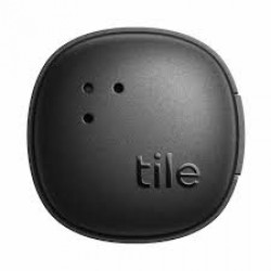 TILE STICKER (2024) BLUETOOTH TRACKER FOR REMOTE - BLACK, 1