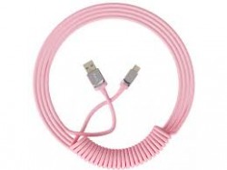 AK-6925758615266 AKKO Coiled Cable - Pink