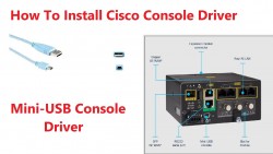 CISCO CONSOLE CABLE USB TO MINI USB