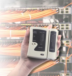RJ45 RJ11 NETWORK CABLE TESTER NSHL468