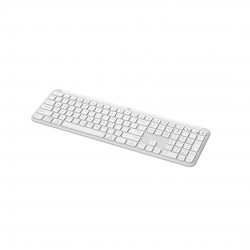 Logitech K950 Signature Slim Wireless Keyboard - Off White 9