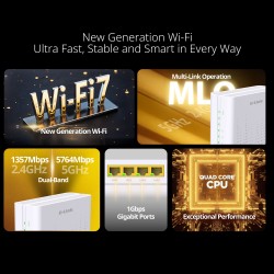 D-LINK DPN-BE7212GR  DPN-BE7212GR  Wi-Fi 7  BE7200G Dual Ban