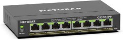 NETGEAR 8 Port Gigabit Ethernet Smart Managed Plus PoE Switc