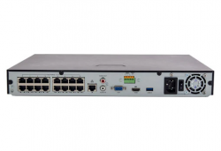 UNIVIEW 16 CHANNEL 4K 8MP NVR NVR302-16S2-P16