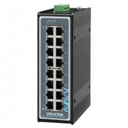 VOLKTEK 9015-16GT-I GIGABIT 16 PORT INDUSTRIAL SWITCH