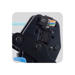 HANLONG HT-553A5YA FOR RJ45 PASS-THROUGH CONNECTOR